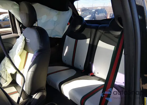 2012 Fiat 500 Lounge z USA, uszkodzony, nr VIN 3C3CFFCR8CT316234